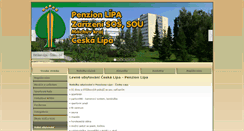 Desktop Screenshot of penzionlipa.cz